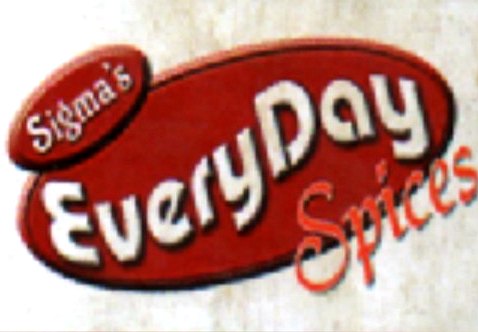 Sigma's Every Day Spices