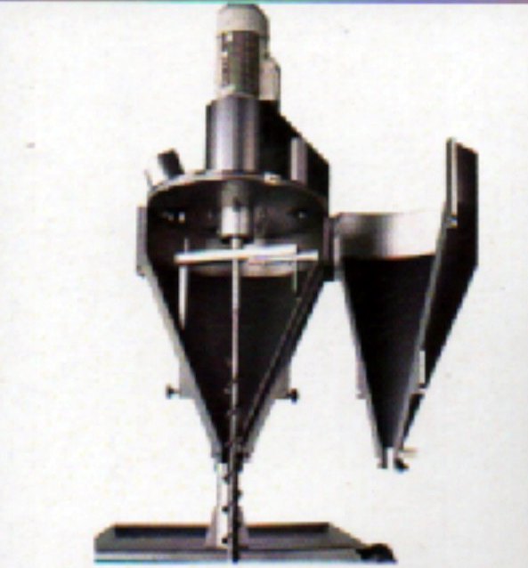 Auger filler feeder with conical hopper